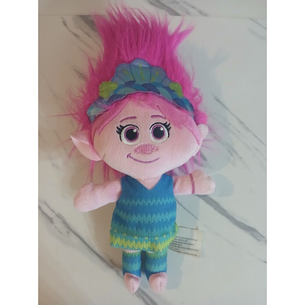 Dreamworks Trolls Band Together 9” Queen Poppy Plush Doll 2023